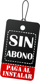 Sin abono: paga al instalar